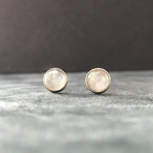 Moonstone Studs - New, Never Worn